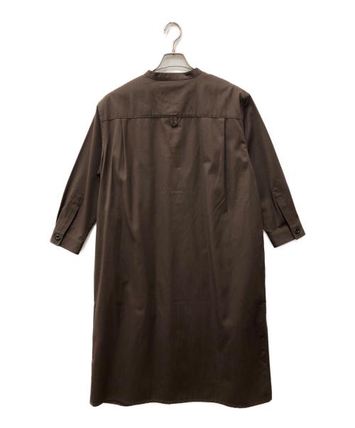 MHL（エムエイチエル）MHL (エムエイチエル) COTTON WOOL TWILL OP ブラウン サイズ:2の古着・服飾アイテム