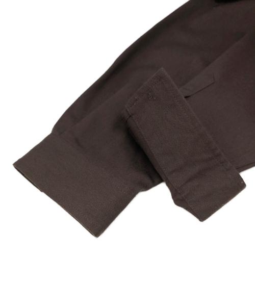 MHL（エムエイチエル）MHL (エムエイチエル) COTTON WOOL TWILL OP ブラウン サイズ:2の古着・服飾アイテム