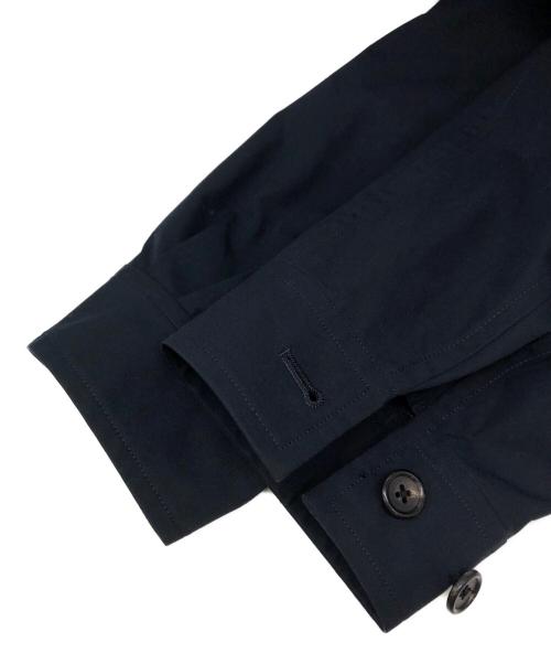 MARGARET HOWELL（マーガレットハウエル）MARGARET HOWELL (マーガレットハウエル) HIGH DENSE COTTON POPLIN ハーフコート ネイビー サイズ:1の古着・服飾アイテム