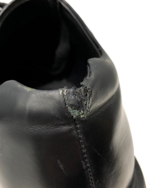 PRADA（プラダ）PRADA (プラダ) モノリス ブラッシュドレザー レースアップシューズ ブラック サイズ:UK6の古着・服飾アイテム