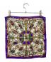 HERMES (エルメス) カレ45 DAME DE COEUR A VOUS L’HONNEUR ハートのクイーン パープル×アイボリー：15000円