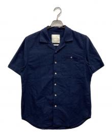 A KIND OF GUISE（アカインドオブガイズ）の古着「鹿の子オープンカラーシャツ」｜ネイビー