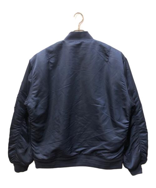 AMBUSH（アンブッシュ）AMBUSH (アンブッシュ) オーバーサイズMA-1ジャケット ネイビー サイズ:SIZE Mの古着・服飾アイテム