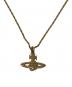 Vivienne Westwood (ヴィヴィアンウエストウッド) Pink rose mini necklece ゴールド：10000円