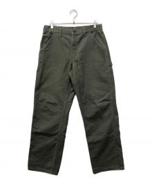 CarHartt（カーハート）の古着「チェックネルライニングペインターパンツ」｜カーキ