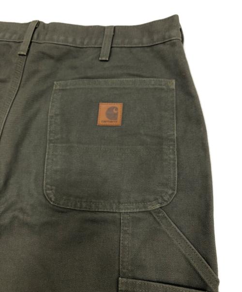 CarHartt（カーハート）CarHartt (カーハート) チェックネルライニングペインターパンツ カーキ サイズ:33×30の古着・服飾アイテム