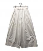 CARLAカーラ）の古着「Easy 撥水 wide pants」｜ホワイト
