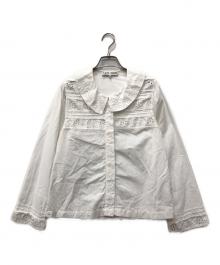 sea NEW YORK×PALOMA VINTAGE（シー ニューヨーク×パロマヴィンテージ）の古着「アイレット ブラウス」｜ホワイト