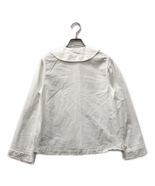 sea NEW YORK（シー ニューヨーク）sea NEW YORK (シー ニューヨーク) PALOMA VINTAGE (パロマヴィンテージ) アイレット ブラウス ホワイト サイズ:XSの古着・服飾アイテム