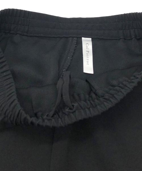 Col Pierrot（コルピエロ）Col Pierrot (コルピエロ) ジョーゼットスソリブパンツ ブラック サイズ:SIZE 36の古着・服飾アイテム