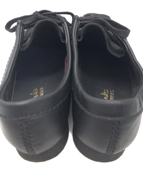 CLARKS（クラークス）CLARKS (クラークス) Wallabee EVO WP ワラビーエヴォウォータープルーフ ブラック サイズ:24.5の古着・服飾アイテム