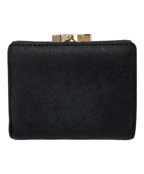 Vivienne Westwood（ヴィヴィアンウエストウッド）Vivienne Westwood (ヴィヴィアンウエストウッド) がま口3つ折り財布 ブラックの古着・服飾アイテム
