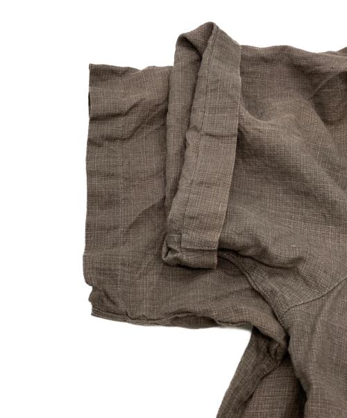 Patagonia（パタゴニア）Patagonia (パタゴニア) Pataloha Hemp Open Collar S/S Shirt ブラウン サイズ:Mの古着・服飾アイテム