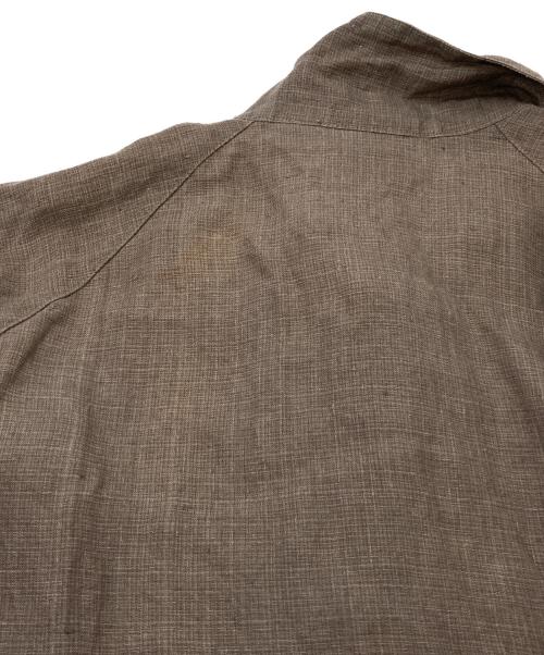 Patagonia（パタゴニア）Patagonia (パタゴニア) Pataloha Hemp Open Collar S/S Shirt ブラウン サイズ:Mの古着・服飾アイテム