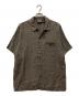 Patagonia（パタゴニア）の古着「Pataloha Hemp Open Collar S/S Shirt」｜ブラウン