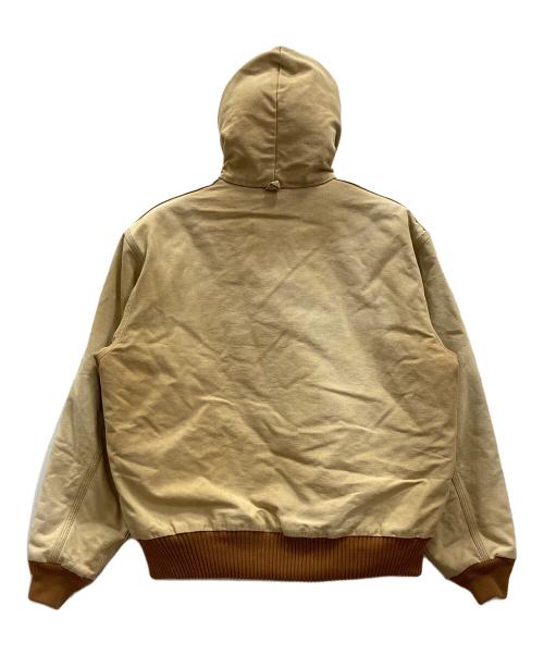 CarHartt（カーハート）CarHartt (カーハート) 企業刺繍ロゴ アクティブジャケット ベージュ サイズ:不明の古着・服飾アイテム