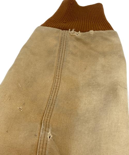 CarHartt（カーハート）CarHartt (カーハート) 企業刺繍ロゴ アクティブジャケット ベージュ サイズ:不明の古着・服飾アイテム