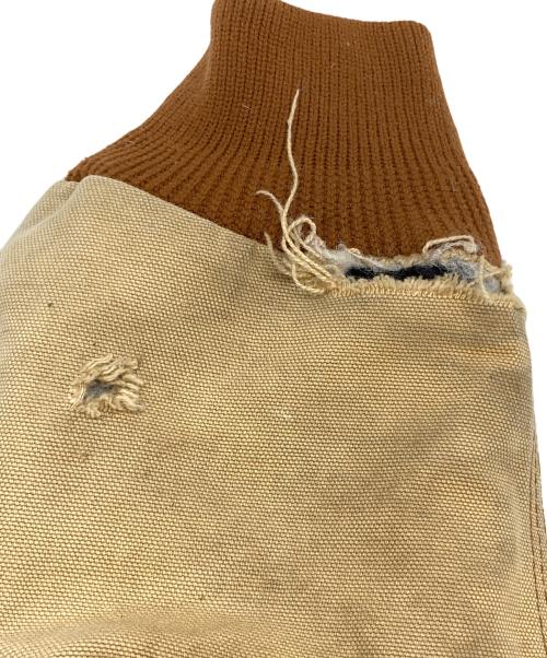 CarHartt（カーハート）CarHartt (カーハート) 企業刺繍ロゴ アクティブジャケット ベージュ サイズ:不明の古着・服飾アイテム
