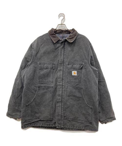 CarHartt（カーハート）CarHartt (カーハート) トラディショナルコート ブラック サイズ:不明（タグ印字薄れのため）の古着・服飾アイテム