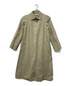 BURBERRYバーバリー）の古着「ノバチェックライニングステンカラーコート」｜カーキ