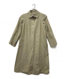 BURBERRY（バーバリー）の古着「ノバチェックライニングステンカラーコート」｜カーキ