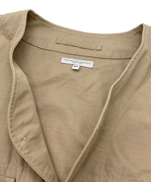 Engineered Garments（エンジニアド ガーメンツ）Engineered Garments (エンジニアド ガーメンツ) Cardigan Jacket ベージュ サイズ:XSの古着・服飾アイテム