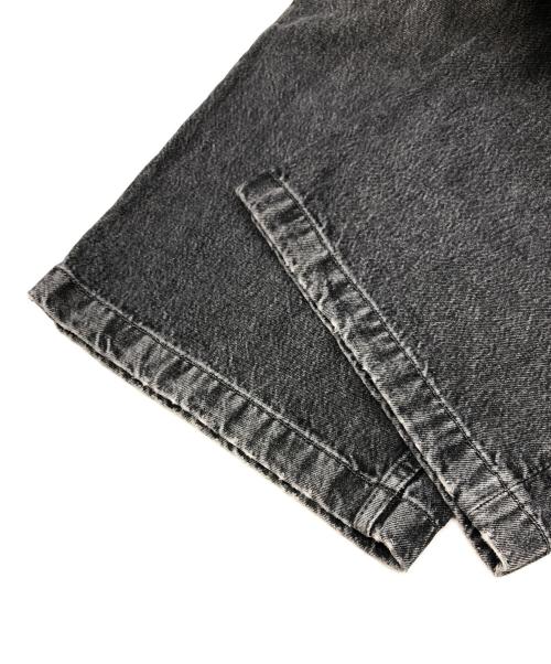 Acne studios（アクネ ストゥディオズ）Acne studios (アクネ ストゥディオズ) ルーズフィットデニム ブラック サイズ:30の古着・服飾アイテム