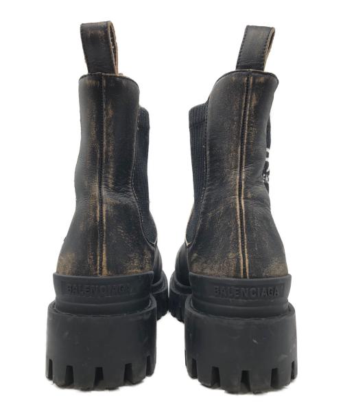 BALENCIAGA（バレンシアガ）BALENCIAGA (バレンシアガ) Strike Chelsea Boot/ストライク チェルシーブーツ ブラック サイズ:SIZE41の古着・服飾アイテム