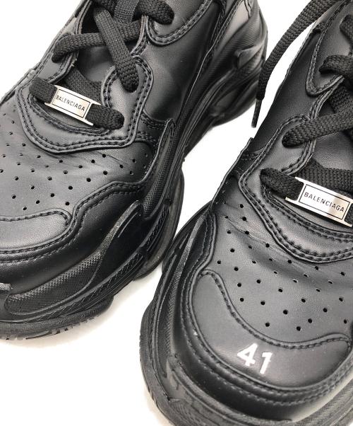 BALENCIAGA（バレンシアガ）BALENCIAGA (バレンシアガ) Triple S Sporty ブラック サイズ:27cmの古着・服飾アイテム