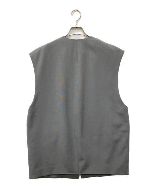 THE SHINZONE（ザ シンゾーン）THE SHINZONE (ザ シンゾーン) Vネック ビッグ ベスト グレー サイズ:FOの古着・服飾アイテム