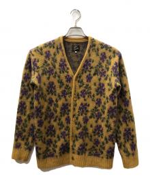 Needles（ニードルズ）の古着「Mohair Cardigan - Flower」｜イエロー