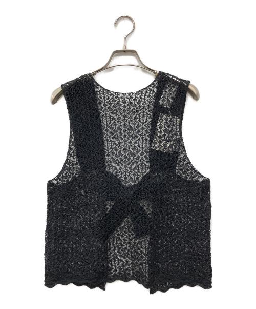 enrica（エンリカ）enrica (エンリカ) レースガラKNIT ネイビー サイズ:FREE 未使用品の古着・服飾アイテム