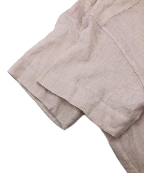 MARGARET HOWELL（マーガレットハウエル）MARGARET HOWELL (マーガレットハウエル) LINEN VOILE SHIRT ピンク サイズ:2 未使用品の古着・服飾アイテム