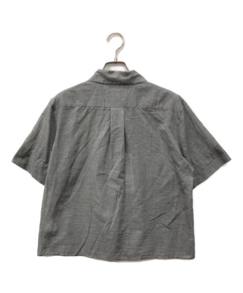 MARGARET HOWELL（マーガレットハウエル）MARGARET HOWELL (マーガレットハウエル) SOFT COTTON CHECK SHIRT グレー サイズ:2 未使用品の古着・服飾アイテム