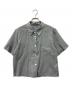 MARGARET HOWELL（マーガレットハウエル）の古着「SOFT COTTON CHECK SHIRT」｜グレー