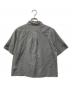 MARGARET HOWELL (マーガレットハウエル) SOFT COTTON CHECK SHIRT グレー サイズ:2 未使用品：12000円
