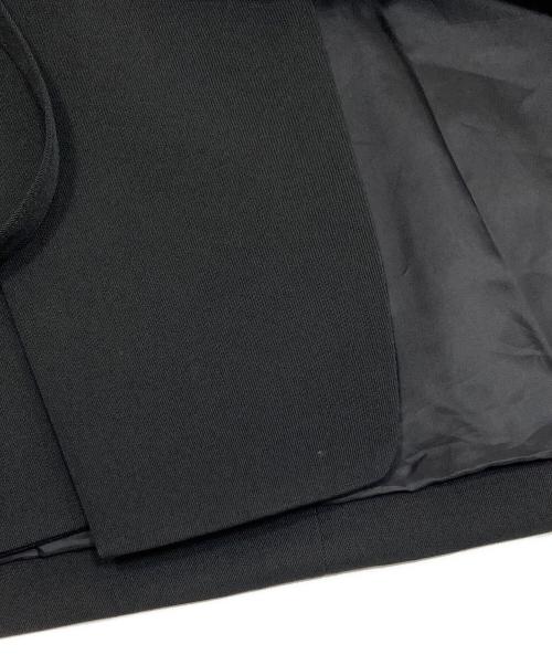 Ujoh（ウジョー）UJOH (ウジョー) リボン付テーラードジャケット ブラック サイズ:4の古着・服飾アイテム