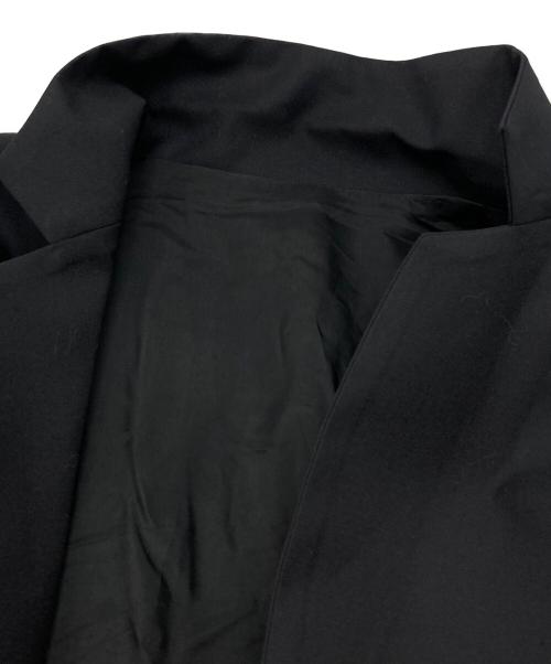 ETHOSENS（エトセンス）ETHOSENS (エトセンス) Short sleeve jacket ブラック サイズ:下記参照の古着・服飾アイテム