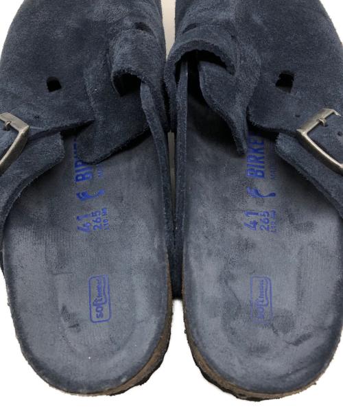 BIRKENSTOCK（ビルケンシュトック）BIRKENSTOCK (ビルケンシュトック) ボストンサンダル ネイビー サイズ:26.5cmの古着・服飾アイテム