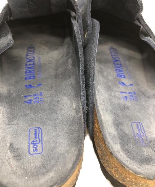 BIRKENSTOCK（ビルケンシュトック）BIRKENSTOCK (ビルケンシュトック) ボストンサンダル ネイビー サイズ:26.5cmの古着・服飾アイテム