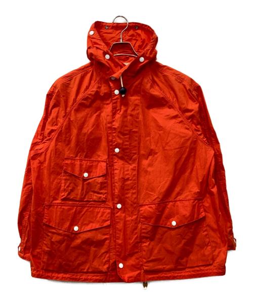 RR（ラルフローレン）RR (ラルフローレン) ウォッシュドワックスコットンマウンテンパーカ オレンジ サイズ:48の古着・服飾アイテム
