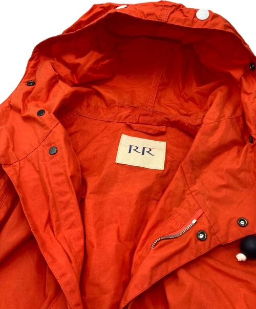 RR（ラルフローレン）RR (ラルフローレン) ウォッシュドワックスコットンマウンテンパーカ オレンジ サイズ:48の古着・服飾アイテム