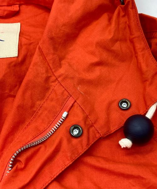 RR（ラルフローレン）RR (ラルフローレン) ウォッシュドワックスコットンマウンテンパーカ オレンジ サイズ:48の古着・服飾アイテム