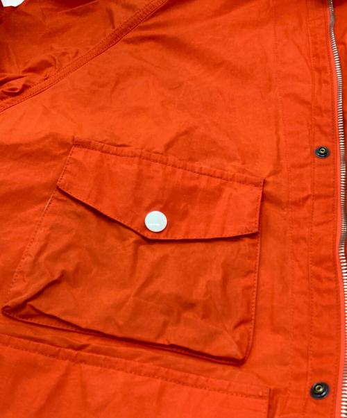 RR（ラルフローレン）RR (ラルフローレン) ウォッシュドワックスコットンマウンテンパーカ オレンジ サイズ:48の古着・服飾アイテム