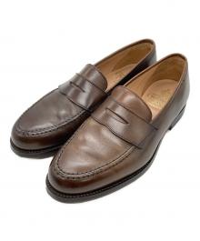 Crockett & Jones（クロケット＆ジョーンズ）の古着「BOSTON 2 ローファー」｜ブラウン