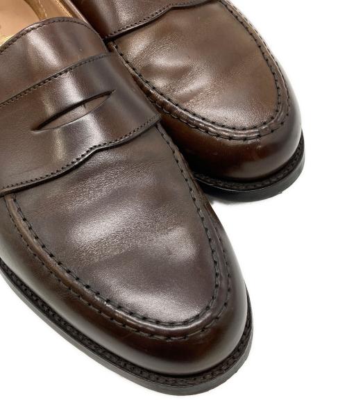 Crockett & Jones（クロケット＆ジョーンズ）Crockett & Jones (クロケット＆ジョーンズ) BOSTON 2 ローファー ブラウン サイズ:6 1/2の古着・服飾アイテム