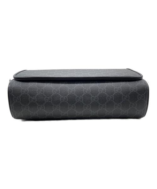 GUCCI（グッチ）GUCCI (グッチ) GGパターン ミディアム クロスボディバッグ ネイビー サイズ:下記参照の古着・服飾アイテム