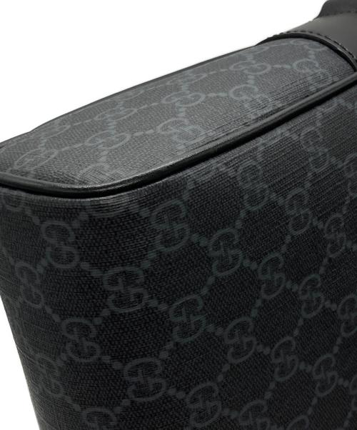 GUCCI（グッチ）GUCCI (グッチ) GGパターン ミディアム クロスボディバッグ ネイビー サイズ:下記参照の古着・服飾アイテム