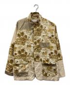 Engineered Garmentsエンジニアド ガーメンツ）の古着「Loiter jacket - Hawaiian Print」｜ベージュ
