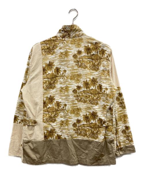 Engineered Garments（エンジニアド ガーメンツ）Engineered Garments (エンジニアド ガーメンツ) Loiter jacket - Hawaiian Print ベージュ サイズ:Mの古着・服飾アイテム
